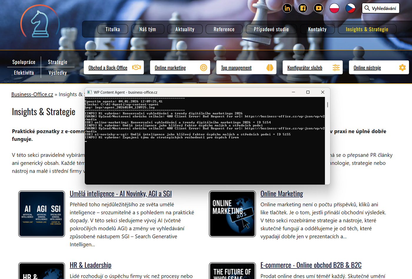 AI Agent I - Podstawowy agent treściowy