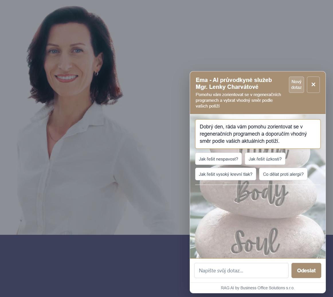 Rag AI - Biznesowy asystent czatu - Business Office Solutions s.r.o.